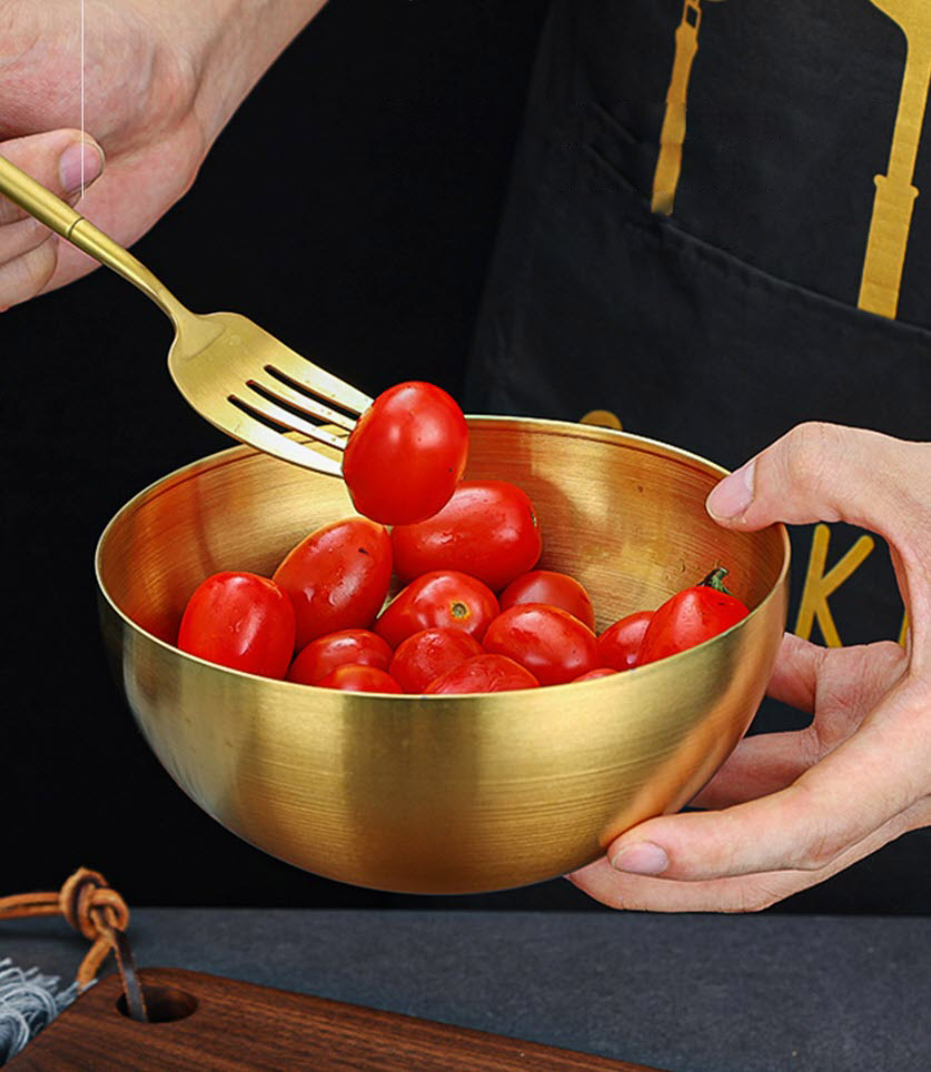 Tô đựng salad mì lạnh các món nước inox 304 OEM CM415615