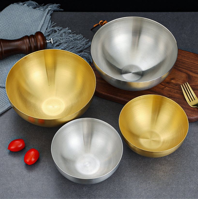 Tô đựng salad mì lạnh các món nước inox 304 OEM CM415615