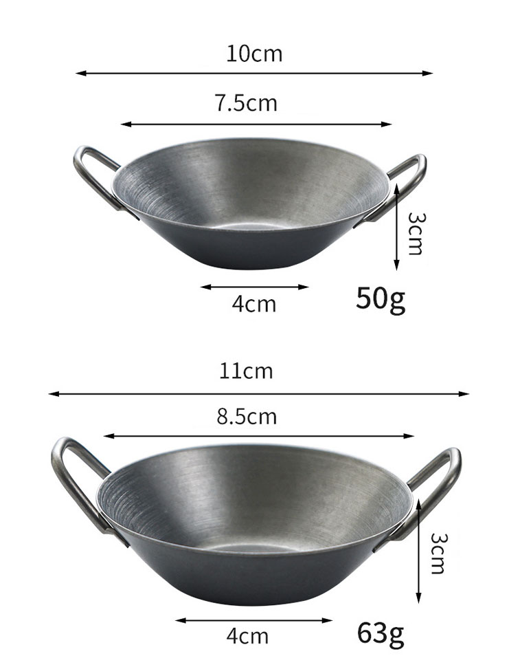 Chén đựng gia vị nước sốt nước chấm inox 304 OEM CM85415