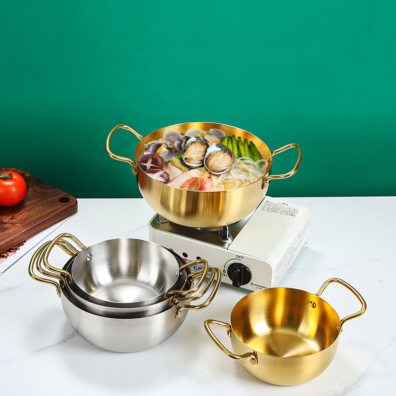 Nồi inox nấu mì các món soup món hải sản OEM CM015