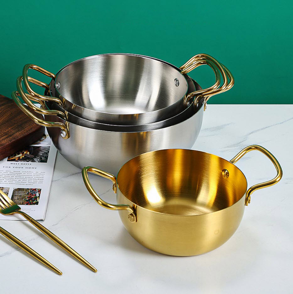 Nồi inox nấu mì các món soup món hải sản OEM CM015
