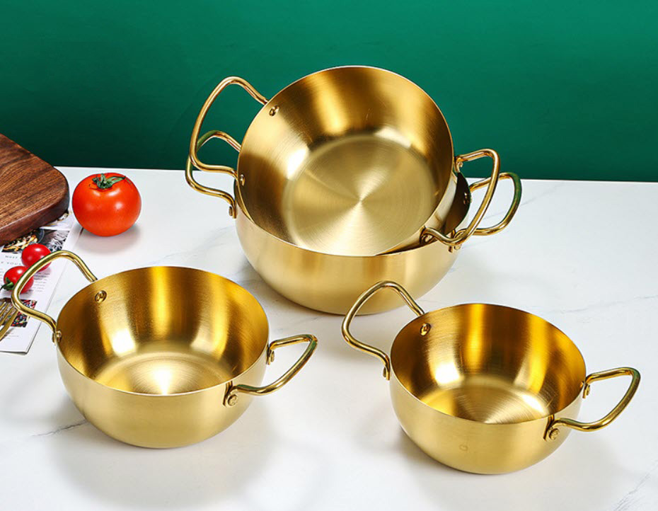 Nồi inox nấu mì các món soup món hải sản OEM CM015