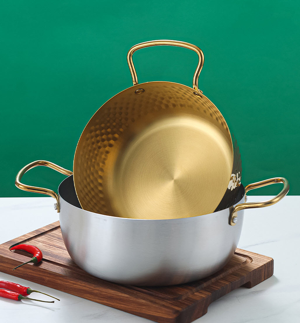Nồi inox nấu mì các món soup món hải sản OEM CM016