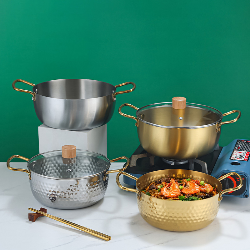 Nồi inox nấu mì các món soup món hải sản OEM CM016