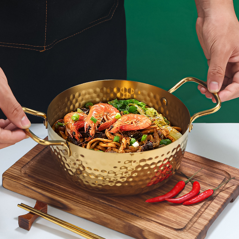 Nồi inox nấu mì các món soup món hải sản OEM CM016