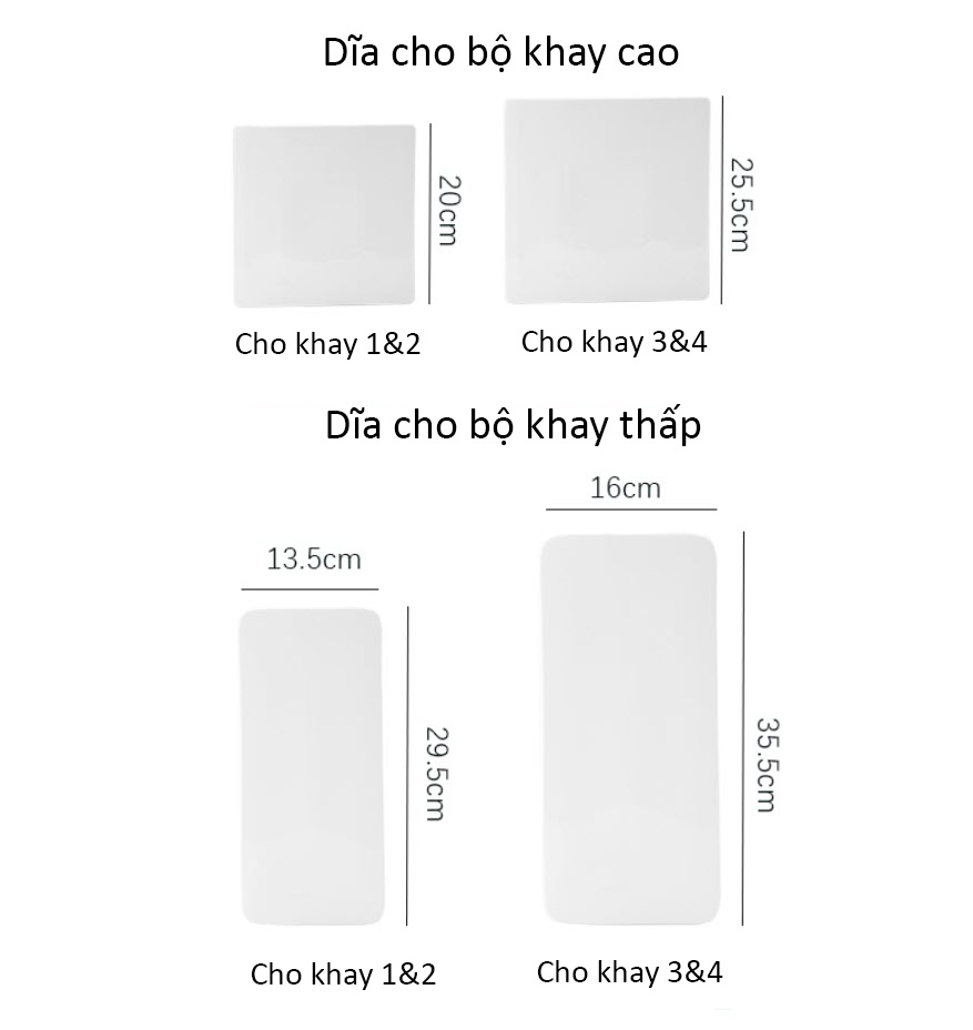 Kệ trưng bày buffet sushi bánh kẹo 4 tầng OEM JUX002