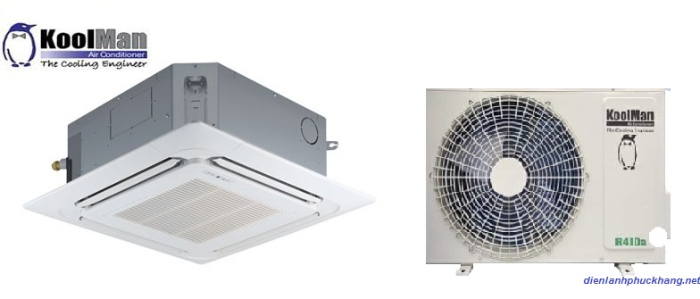Máy lạnh âm trần KOOLMAN 4hp Model: KT-403BA