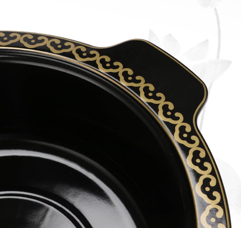 Nồi lẩu thép tráng men 1 ngăn và 2 ngăn OEM YY001