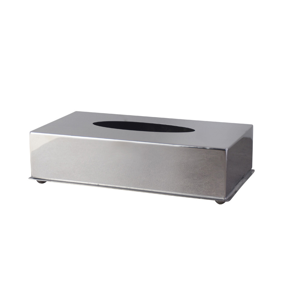 Hộp đựng khăn giấy inox OEM QH005