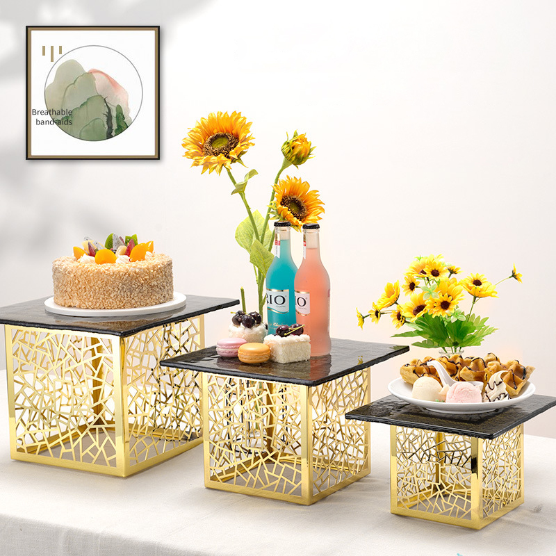 Kệ trưng bày bánh kẹo sushi buffet OEM JD0012