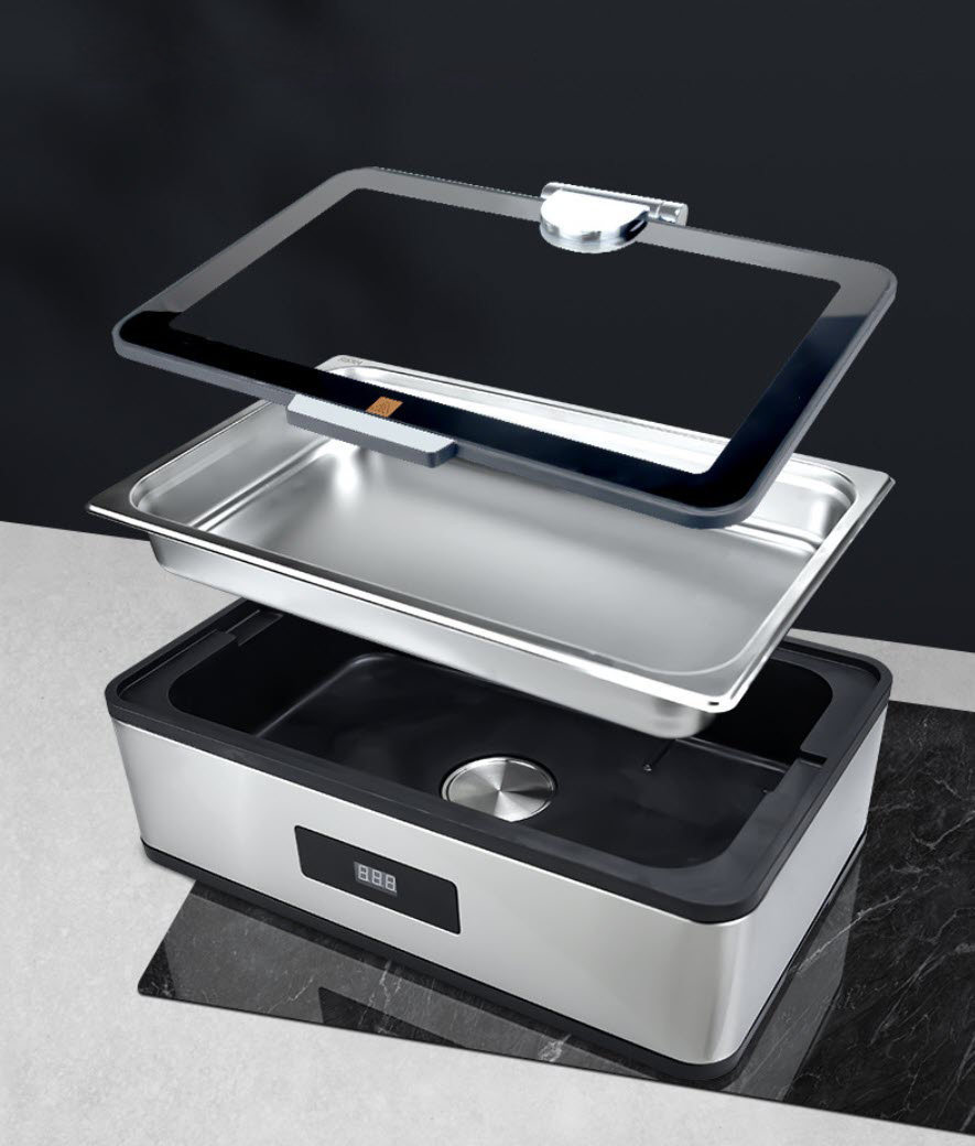 Nồi hâm nóng thức ăn dimsum buffet OEM JD0013