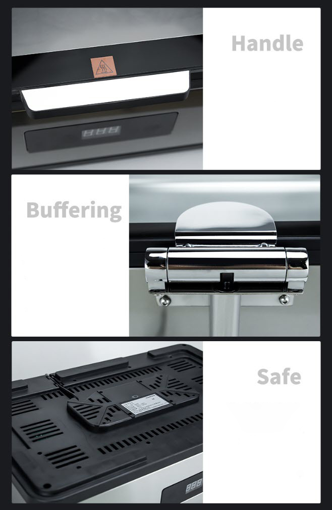 Nồi hâm nóng thức ăn dimsum buffet OEM JD0013