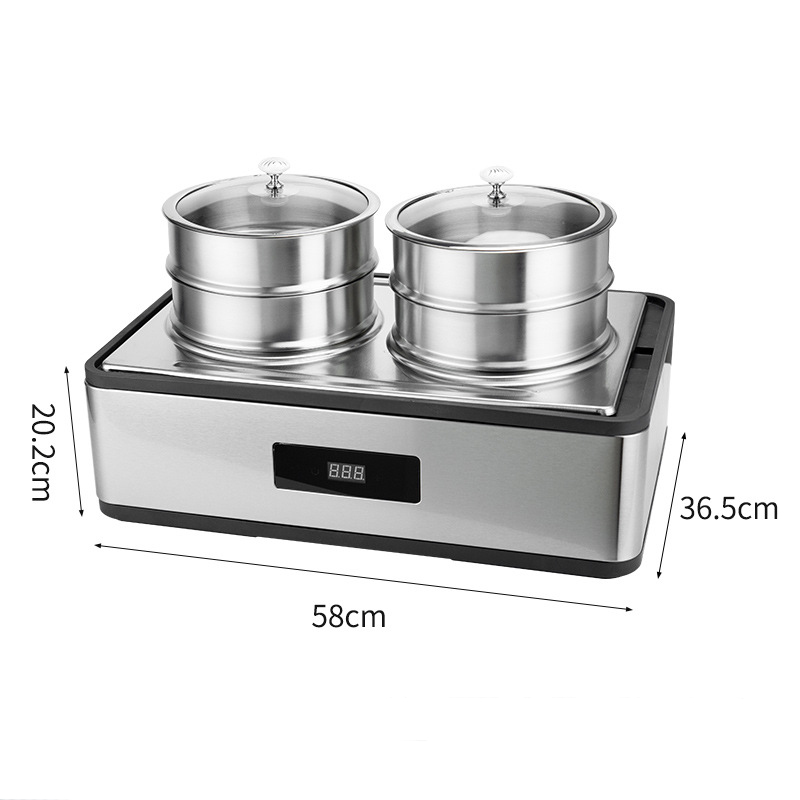 Nồi hâm nóng thức ăn dimsum buffet OEM JD0013