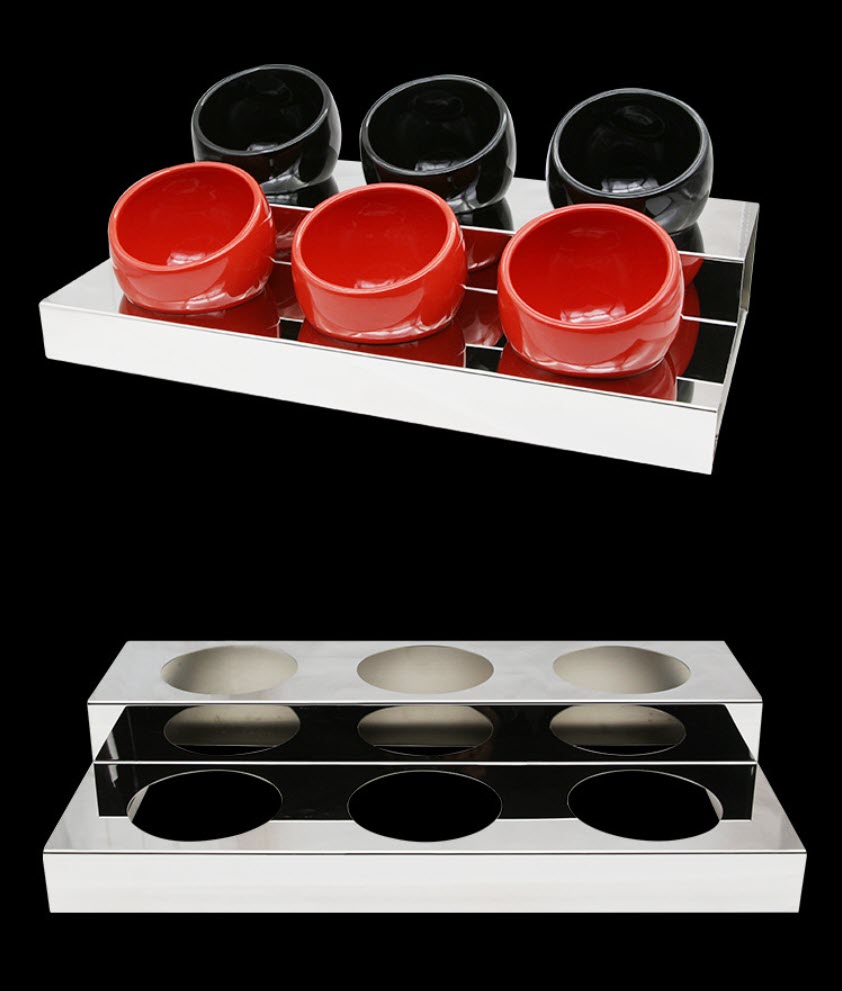 Kệ đựng nước chấm nước sốt gia vị cho Nhà Hàng buffet OEM JD8749