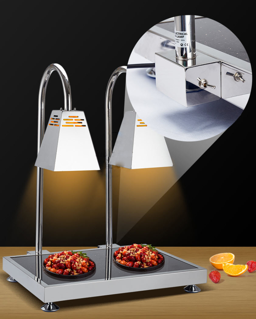 Đèn hâm nóng thức ăn buffet để bàn OEM JD0122
