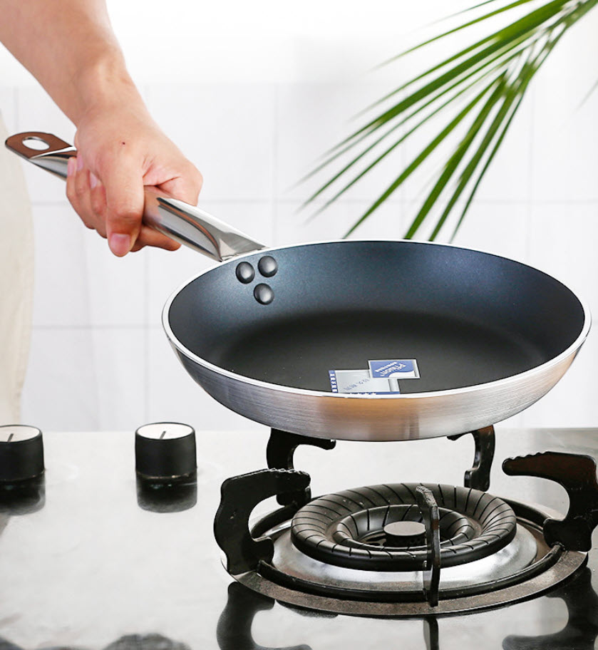 Chảo nhôm chống dính loại dày cho bếp Nhà Hàng OEM ZK004