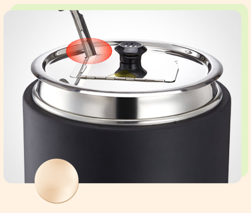 Nồi hâm nóng canh soup buffet 10L OEM JD901