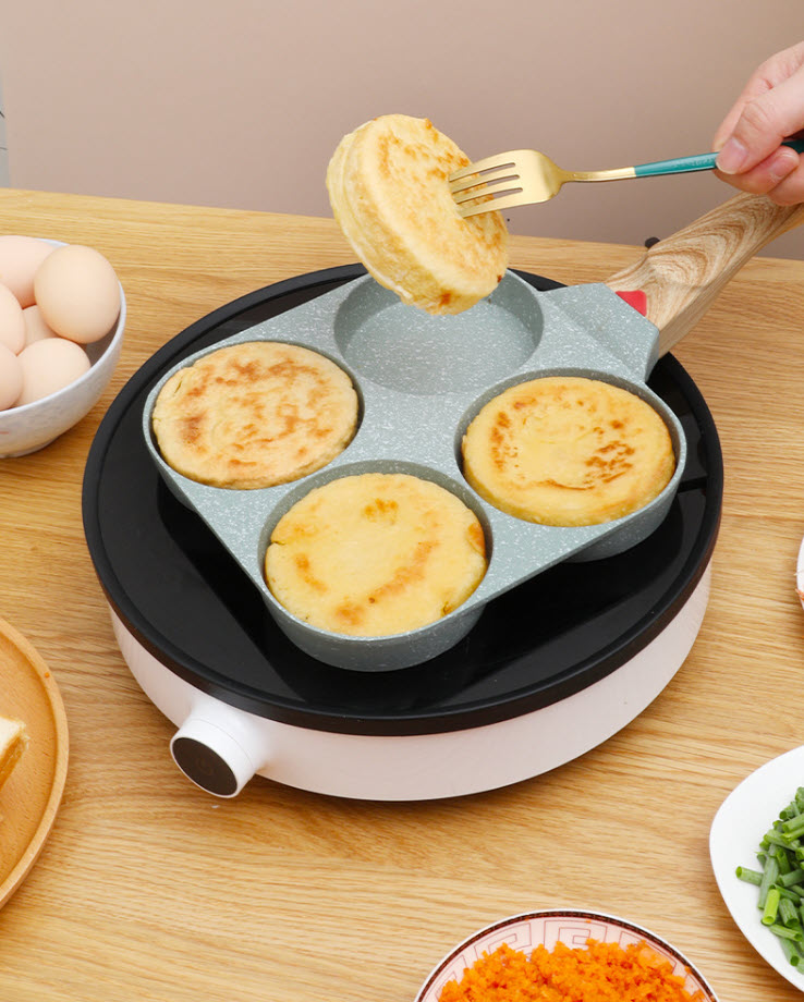 Chảo ốp la phủ vân đá Maifan OEM SK24