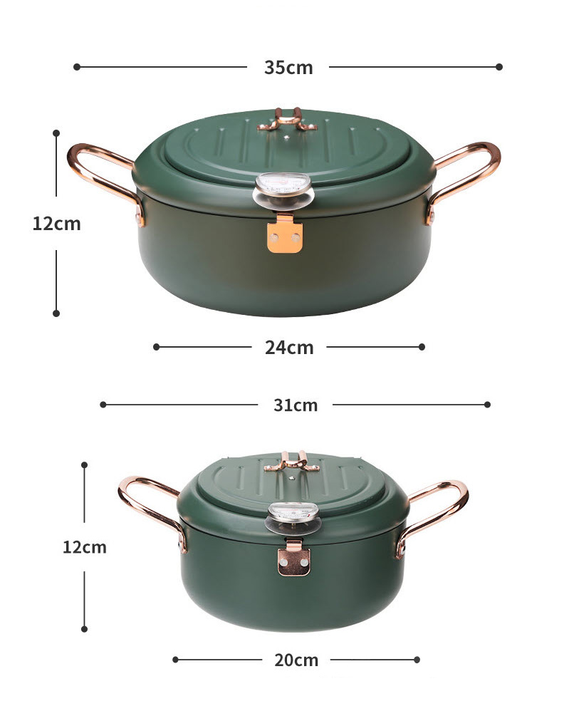 Nồi chiên ngập dầu tempura Japanese style OEM YZ55
