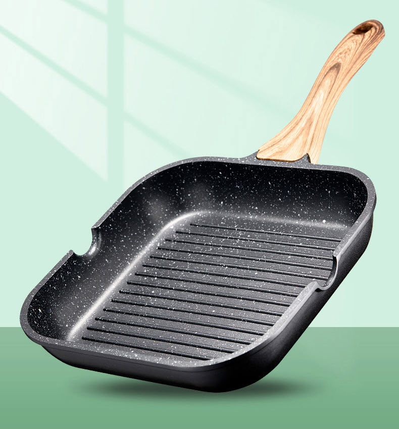 Chảo vân đá Maifan chiên beefsteak OEM SN41