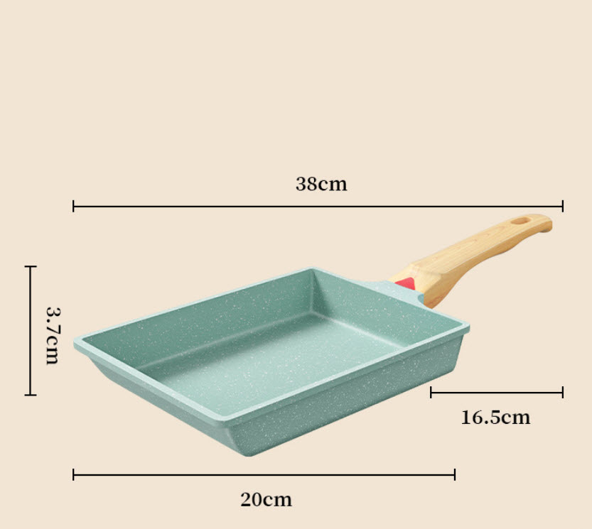 Chảo làm trứng cuộn vân đá Maifan OEM PD55