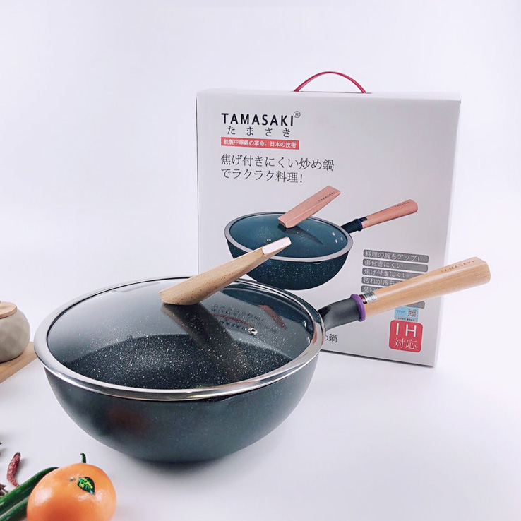 Chảo đá Maifan Japan Tamasaki 30cm OEM TMS01