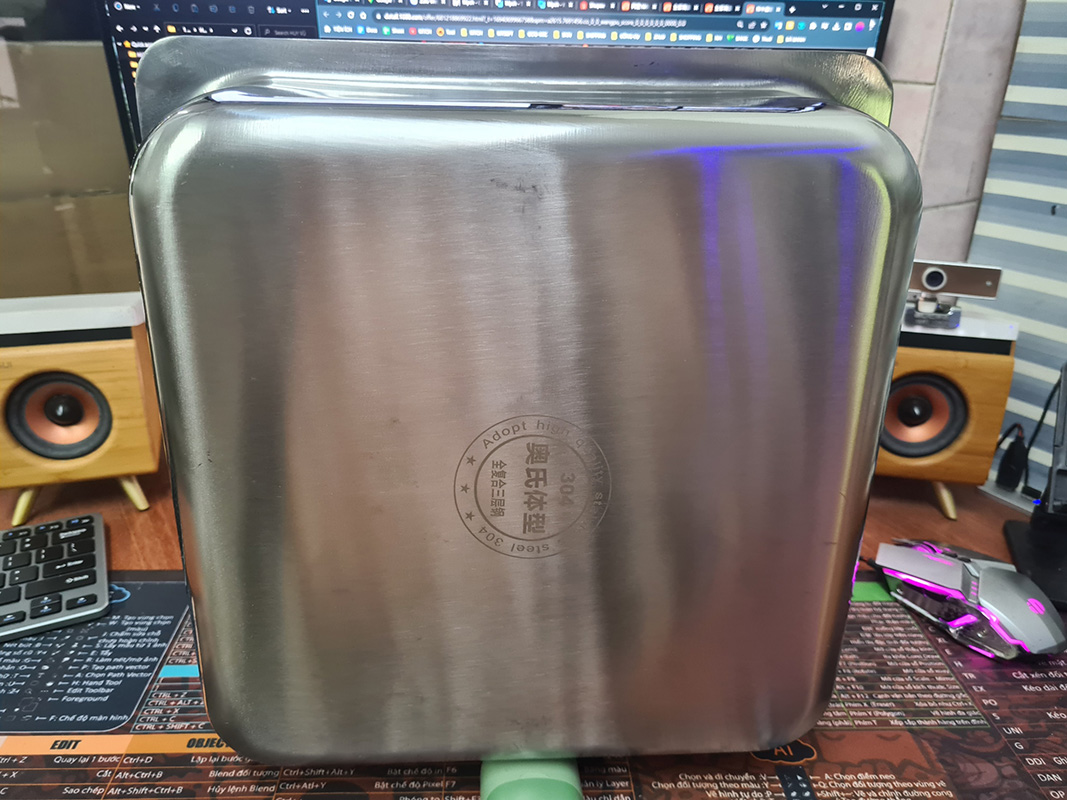 Nồi lẩu inox 304 nhiều ngăn đáy 3 lớp OEM CSX01
