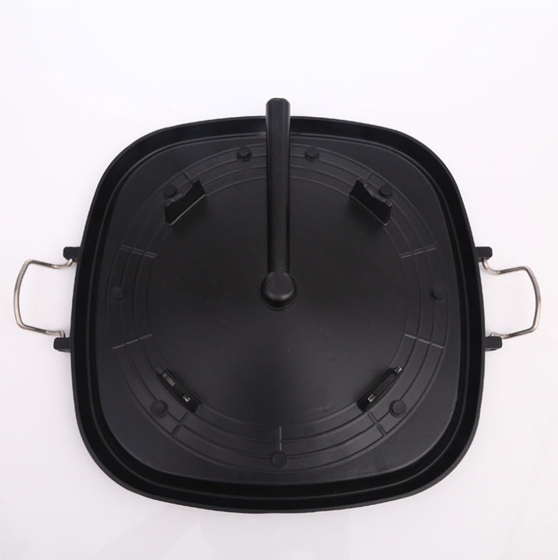 Vỉ nướng thịt phủ đá Maifan có rãnh chảy dầu OEM YY9114