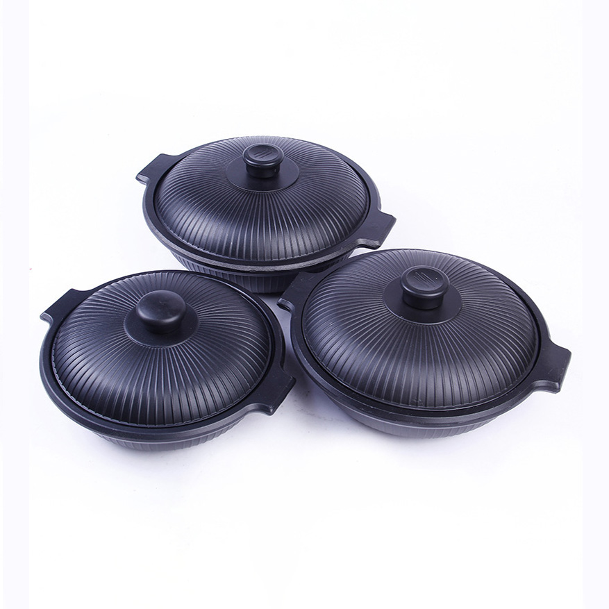 Nồi nhôm đúc có nắp size 22-26cm OEM YY628