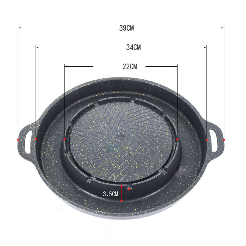 Chảo nướng sốt phô mai chống dính OEM SK01