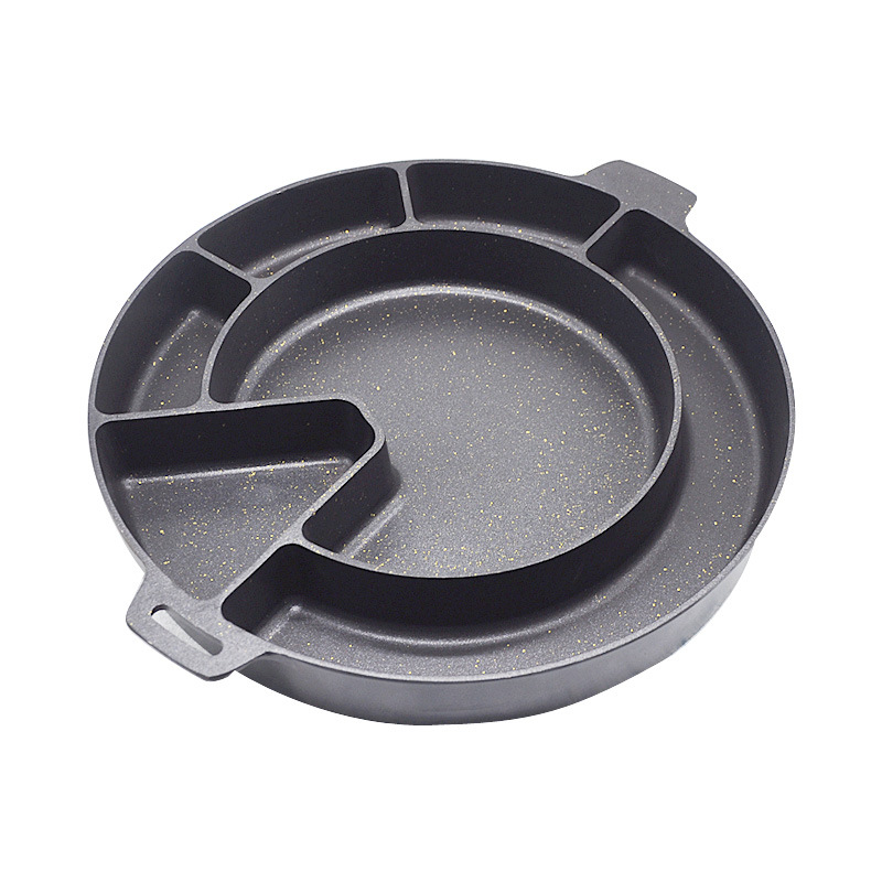 Chảo nướng sốt phô mai nhiều ngăn BBQ OEM ZD2702