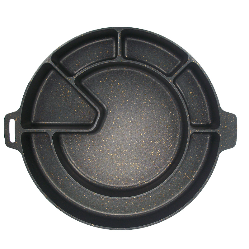 Chảo nướng sốt phô mai nhiều ngăn BBQ OEM ZD2702