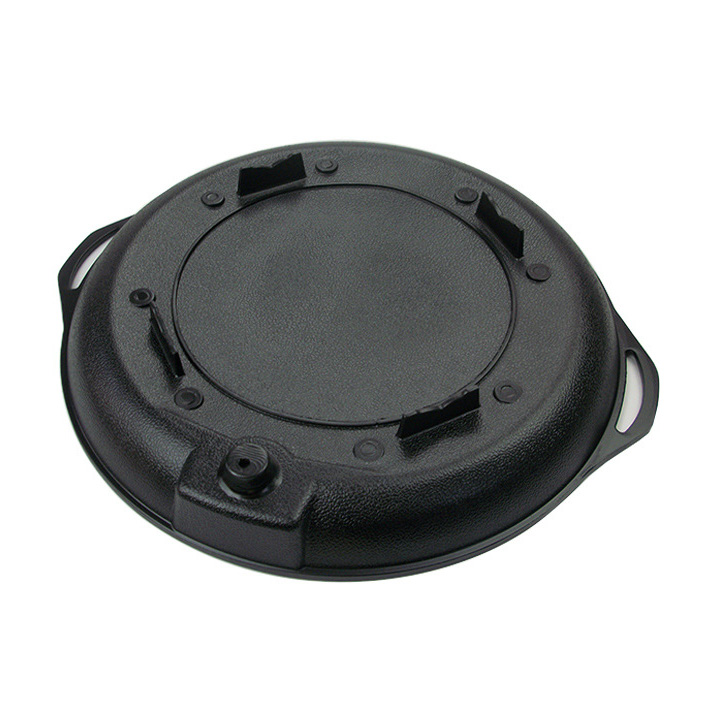 Vỉ nướng nhôm chống dính 34cm có rãnh chảy dầu OEM GB30