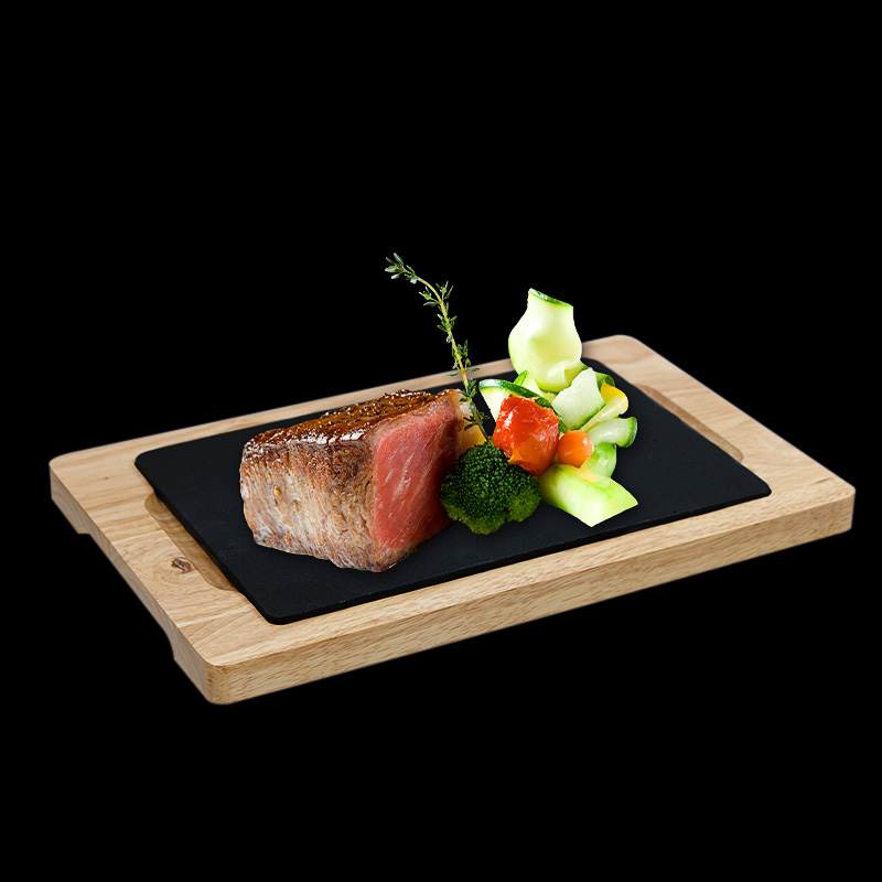 Dĩa gang đựng beefsteak đồ nướng hải sản cho nhà hàng OEM SL2261