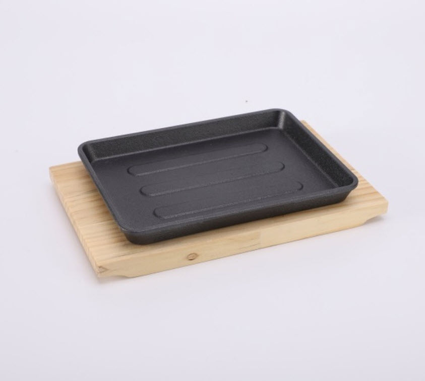 Chảo gang chống dính ăn các món bò OEM FPSL01