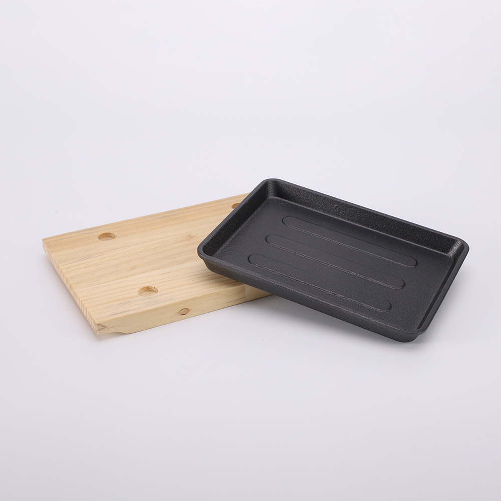 Chảo gang chống dính ăn các món bò OEM FPSL01
