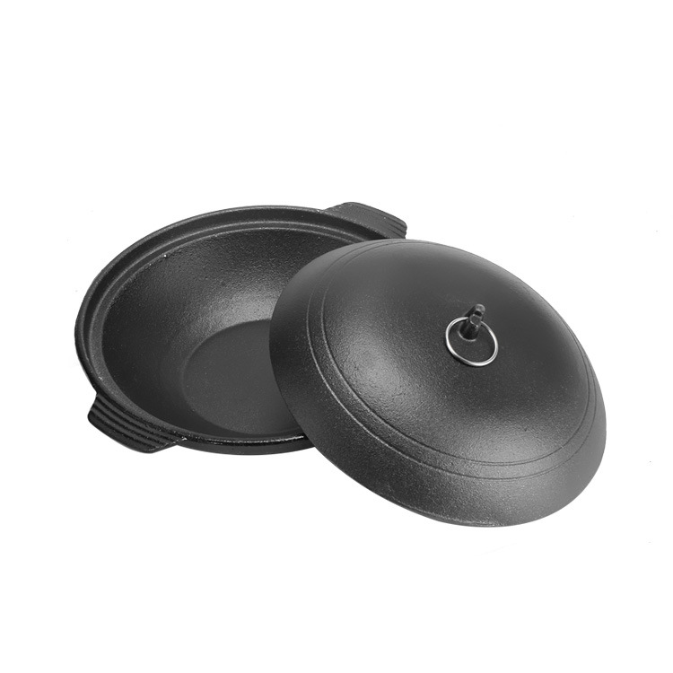 Nồi gang 2 quai cho nhà hàng quán ăn OEM GZ17TBH