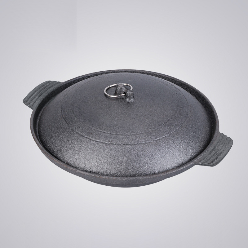 Nồi gang 2 quai cho nhà hàng quán ăn OEM GZ17TBH