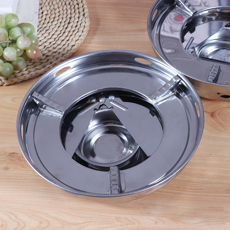 5 cái Bếp cồn inox 410 đường kính 24cm OEM CD001