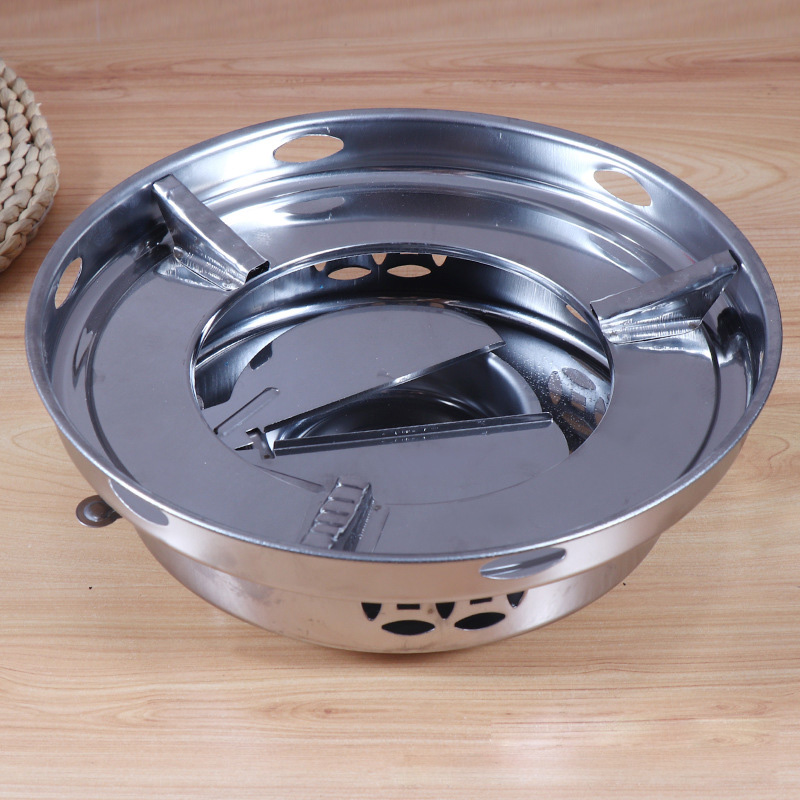 5 cái Bếp cồn inox 410 đường kính 24cm OEM CD001