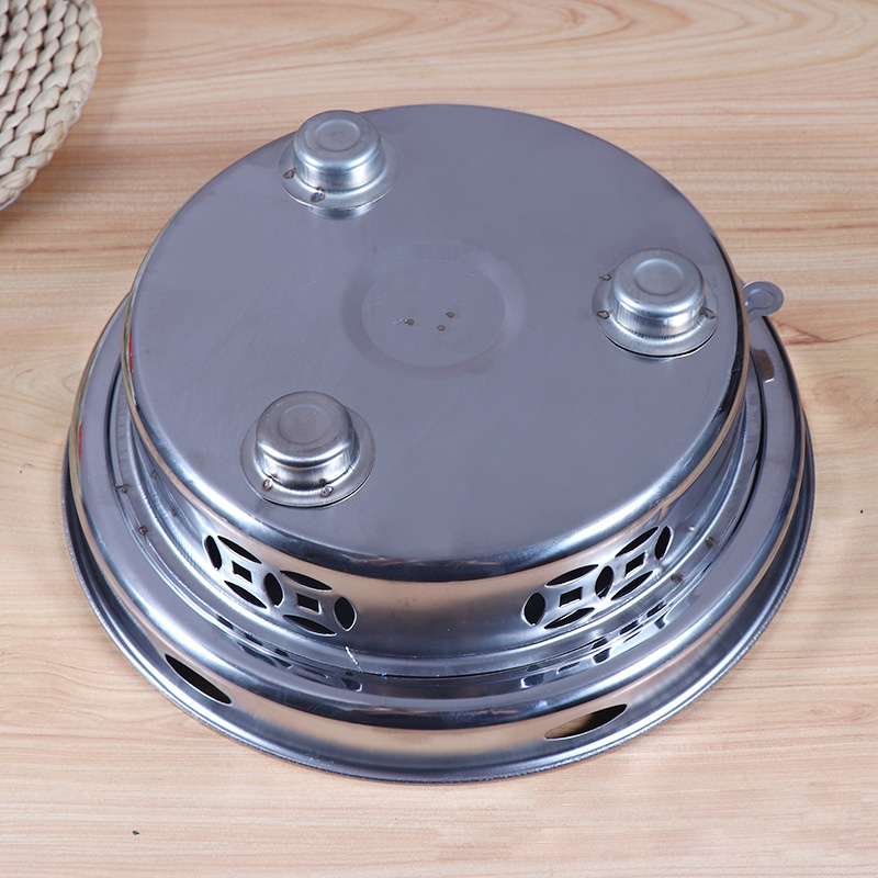 5 cái Bếp cồn inox 410 đường kính 24cm OEM CD001