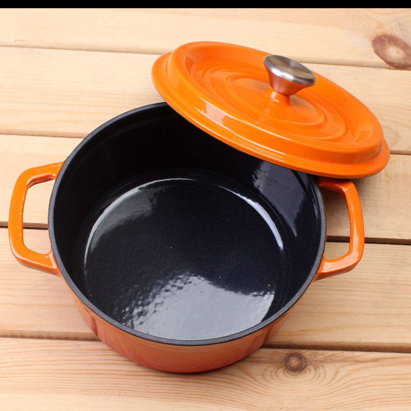 Nồi gang tráng men size 22 đến 26cm OEM ZT33