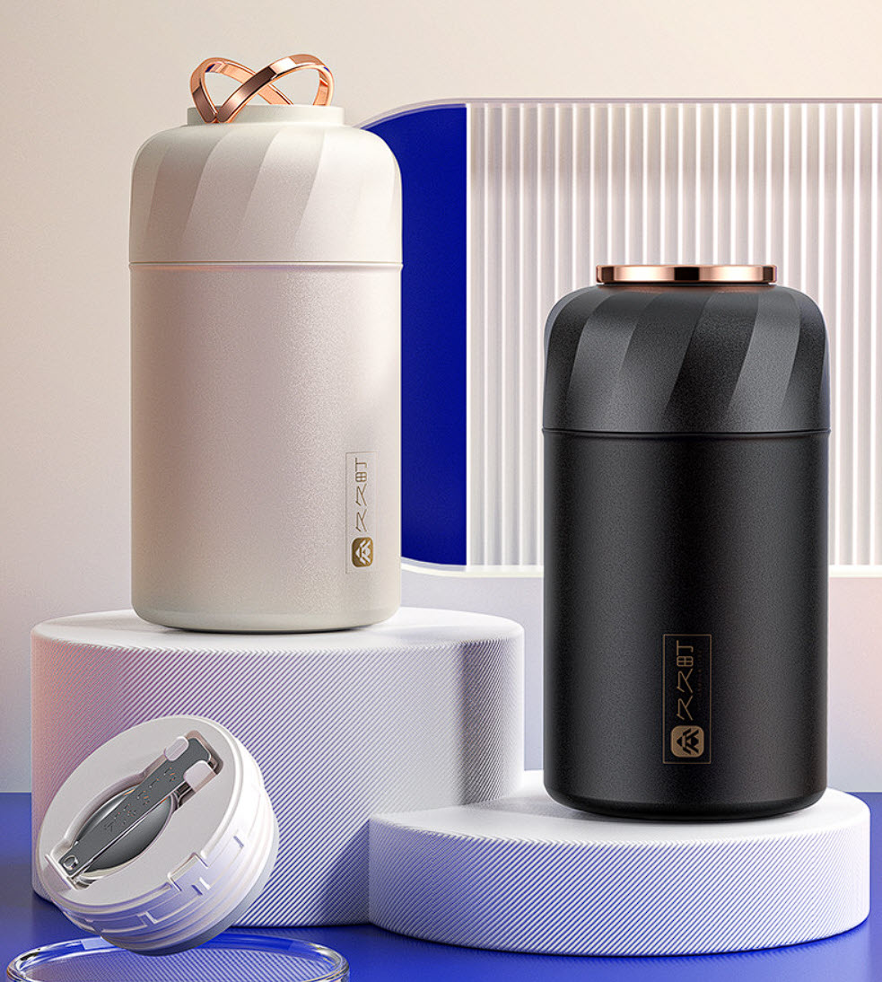 Bình ủ thức ăn giữ nhiệt inox y tế 316 Kukucho JTMSB