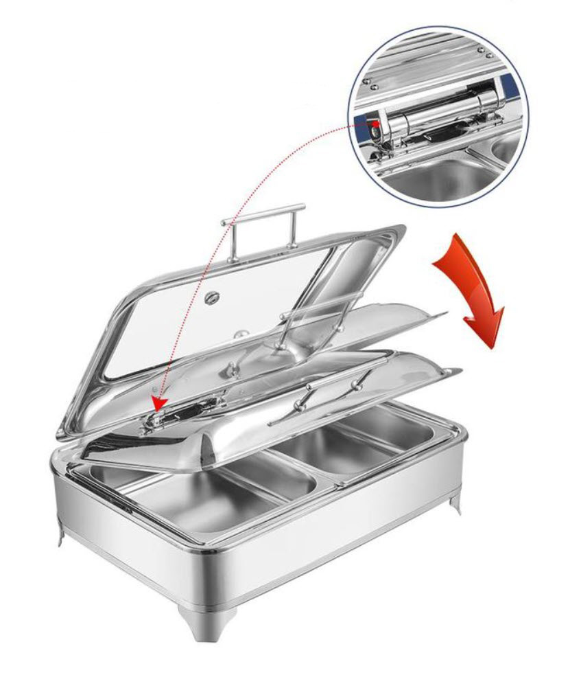 Nồi hâm nóng thức ăn buffet bằng điện OEM S1036