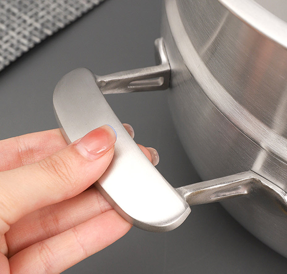 Nồi inox y tế 316 Apple 22cm cao cấp Saxone SXN01