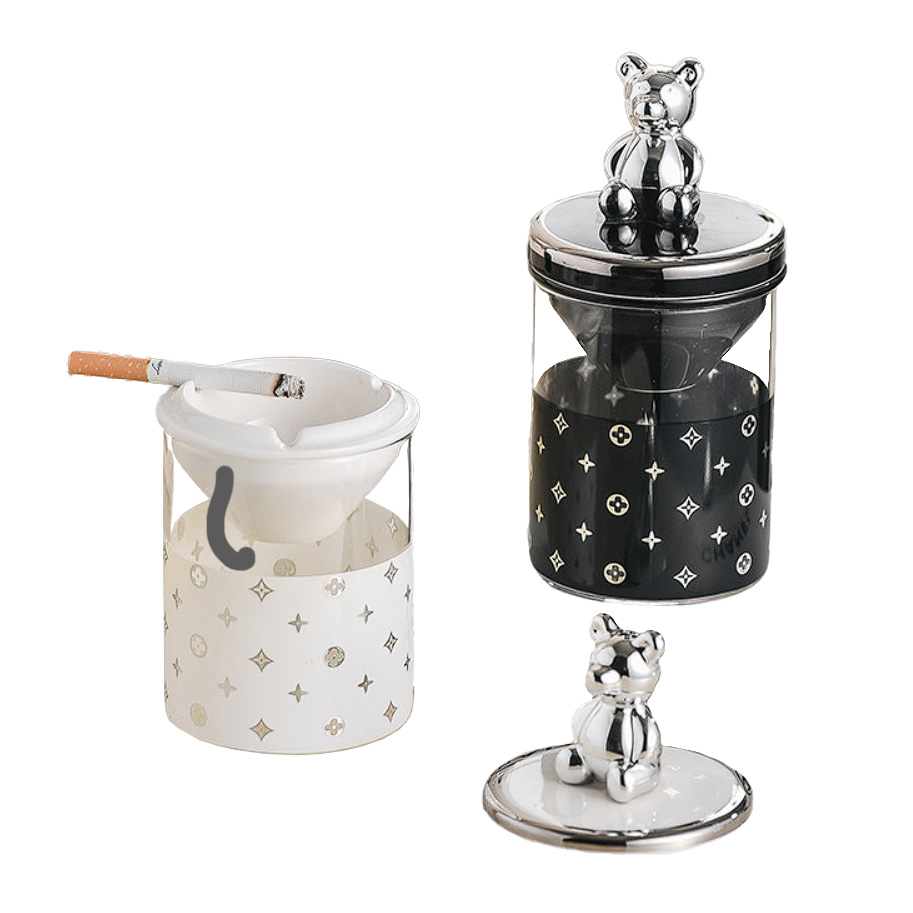 Gạt tàn nắp đậy Luxury Bear Morisawa A2126