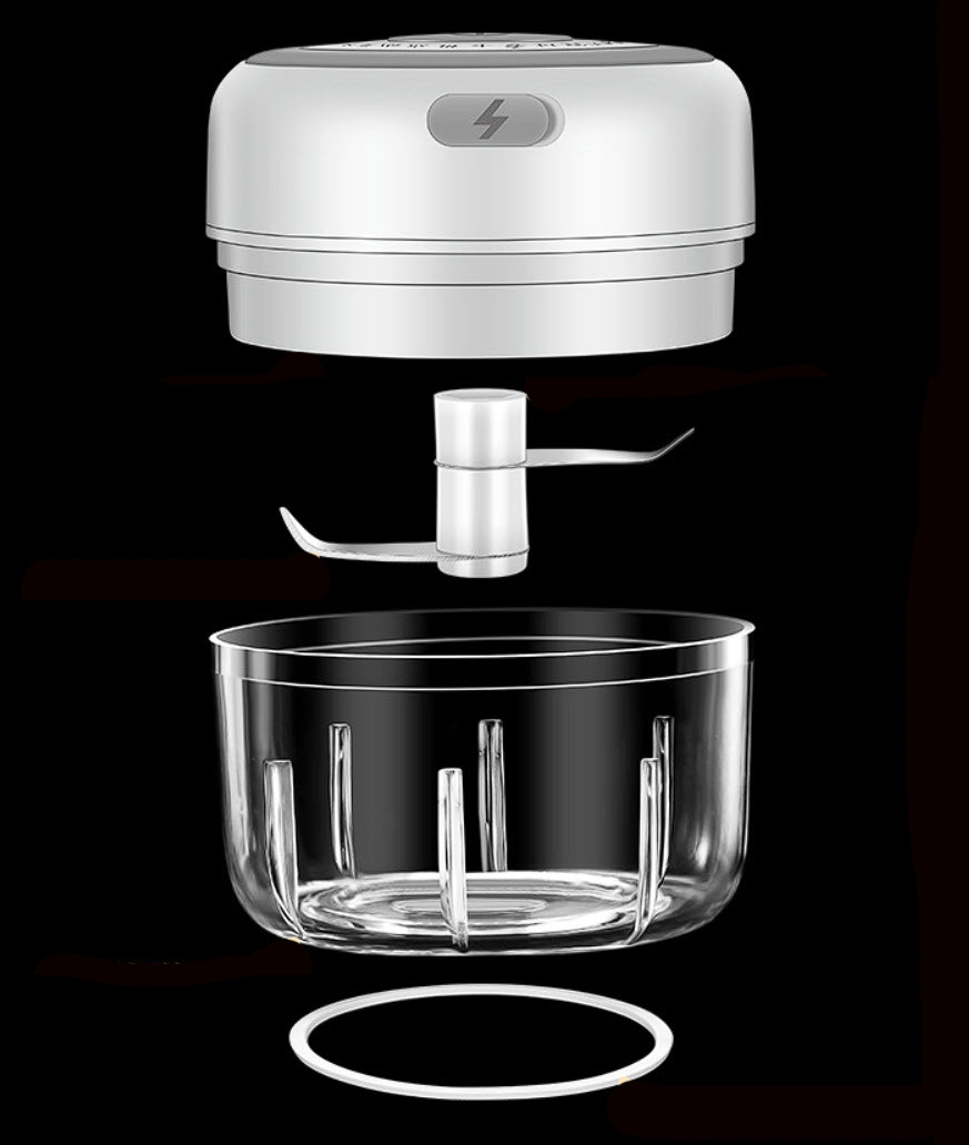 Xay tỏi ớt rau củ dùng pin sạc dung tích 100-250ml Bomans BOM02
