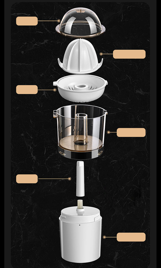 Máy vắt cam dùng pin sạc Bomans BOM10