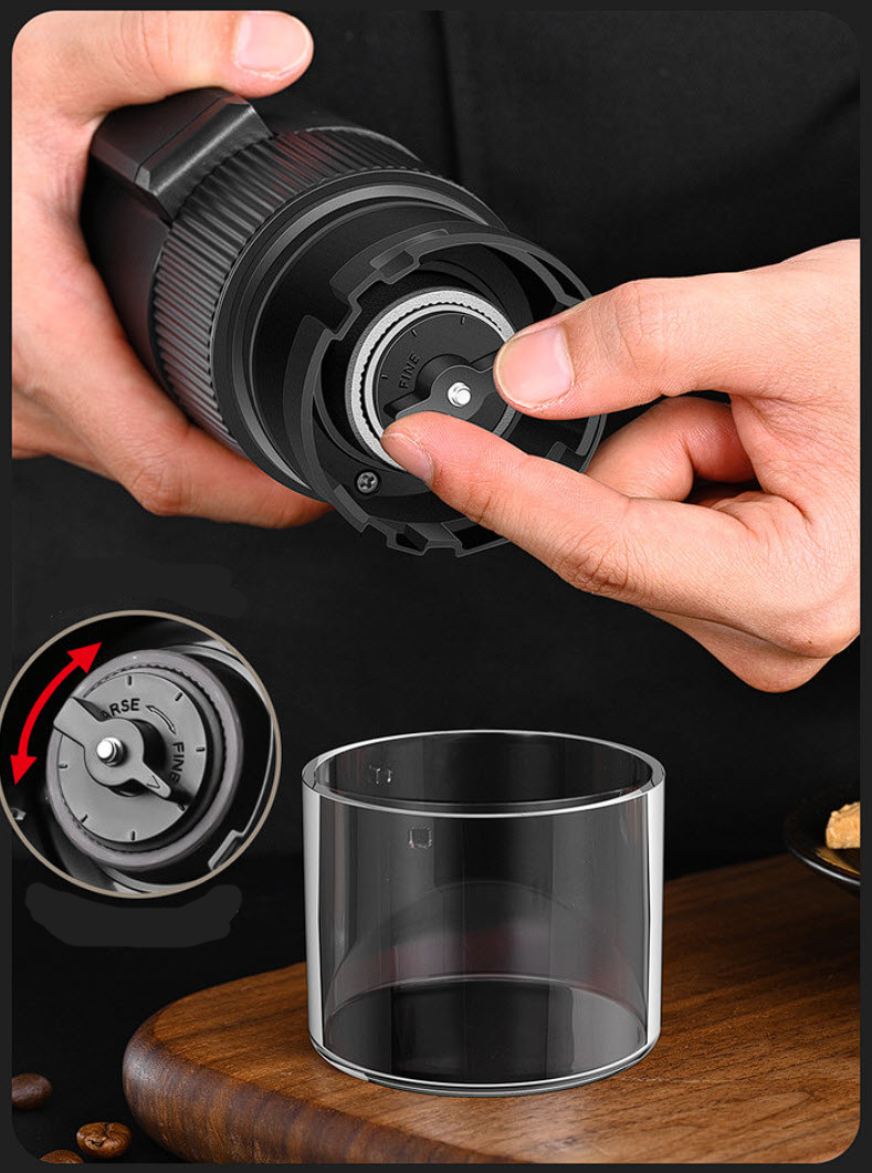 Máy xay cafe cá nhân 25-30g dùng pin sạc Bomans BOM11