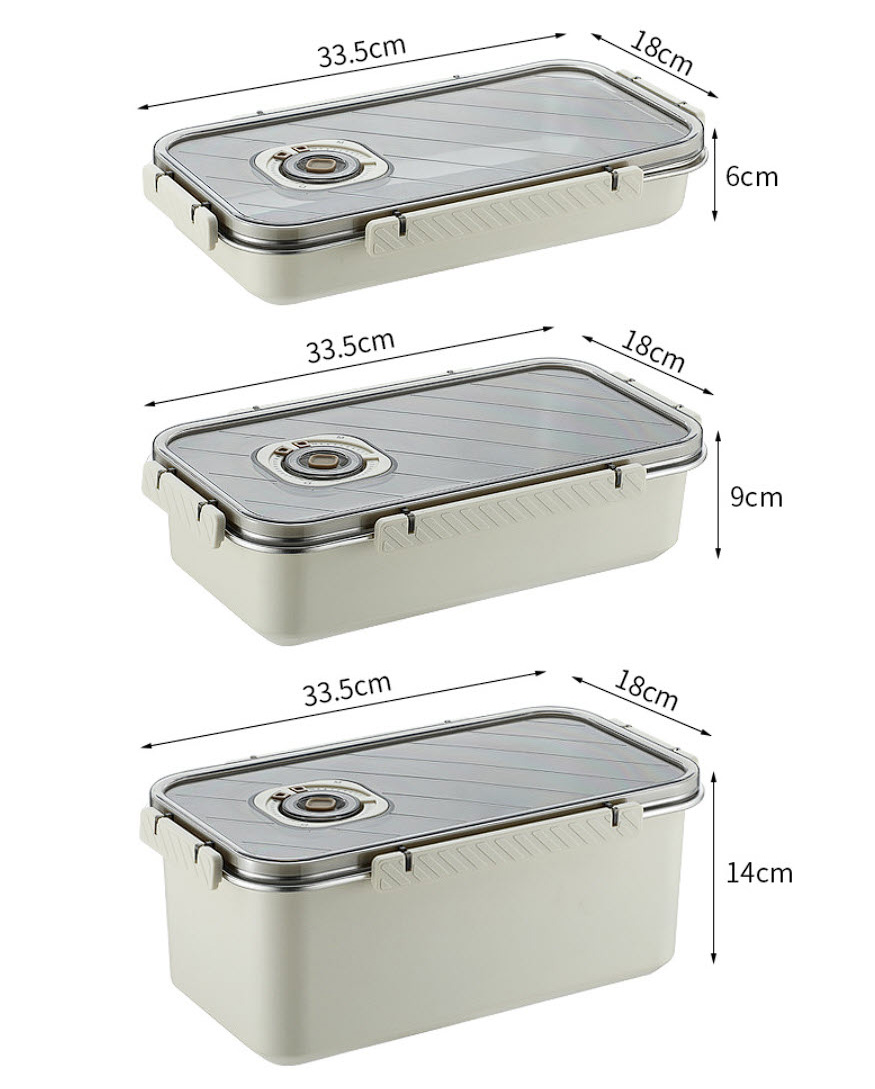Hộp đựng thực phẩm bảo quản thức ăn inox 304 OEM CSS02